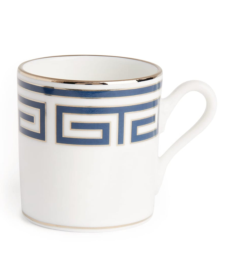 Ginori 1735 Labirinto Zaffiro espresso cup - British product
