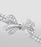 Graff white gold diamond bow bracelet - imported from the UK