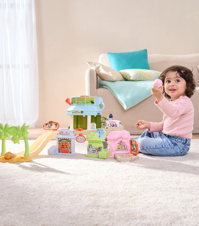 VTech Bluey Ice Cream Adventure Play Set, imported from the UK