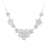 Harrods Graff White Gold and Diamond Wild Flower Multi-Diamond Necklace- Buy online at McGrocer