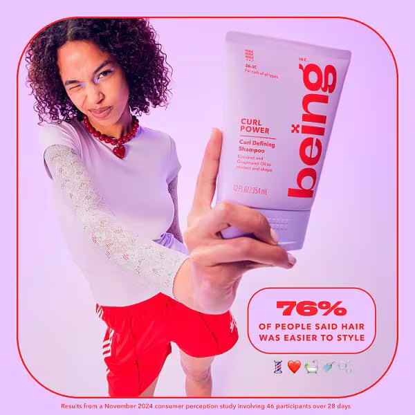 Being Curl Defining Shampoo 354ml - British product
