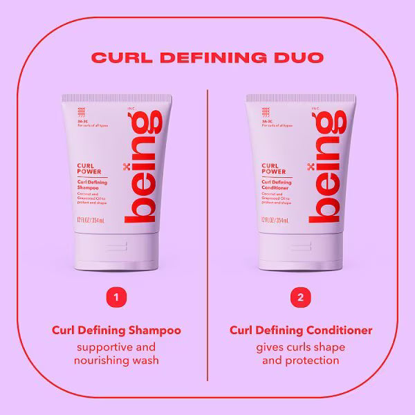 Being Curl Defining Shampoo 354ml - British product