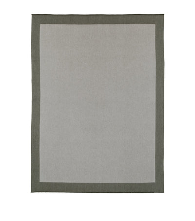 Harrods Begg x Co Cashmere Arran Border Throw 150cm x 200cm- Buy online at McGrocer