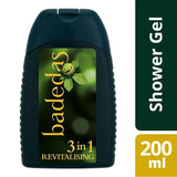 Superdrug Badedas Revitalising 3-in-1 Shower Gel Shampoo Conditioner 200ml- Buy online at McGrocer