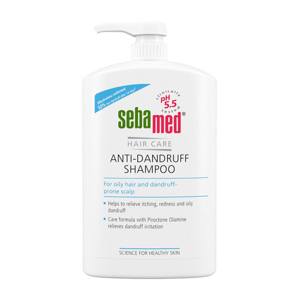 Sebamed Anti-Dandruff Shampoo for Oily Hair 1000ml (British brand)