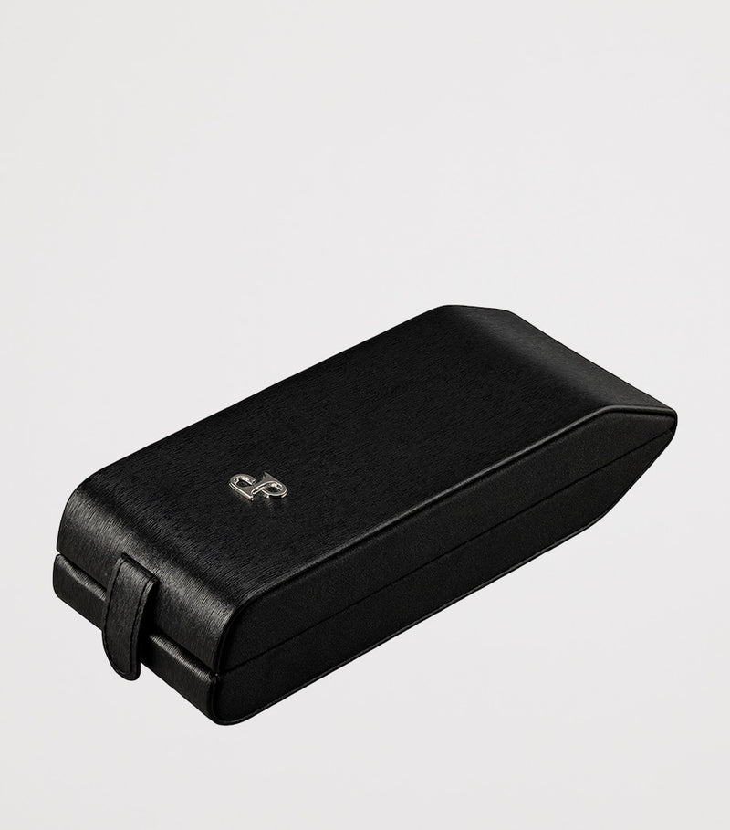 WOLF Philipp flip watch stand vegan leather, imported from the UK