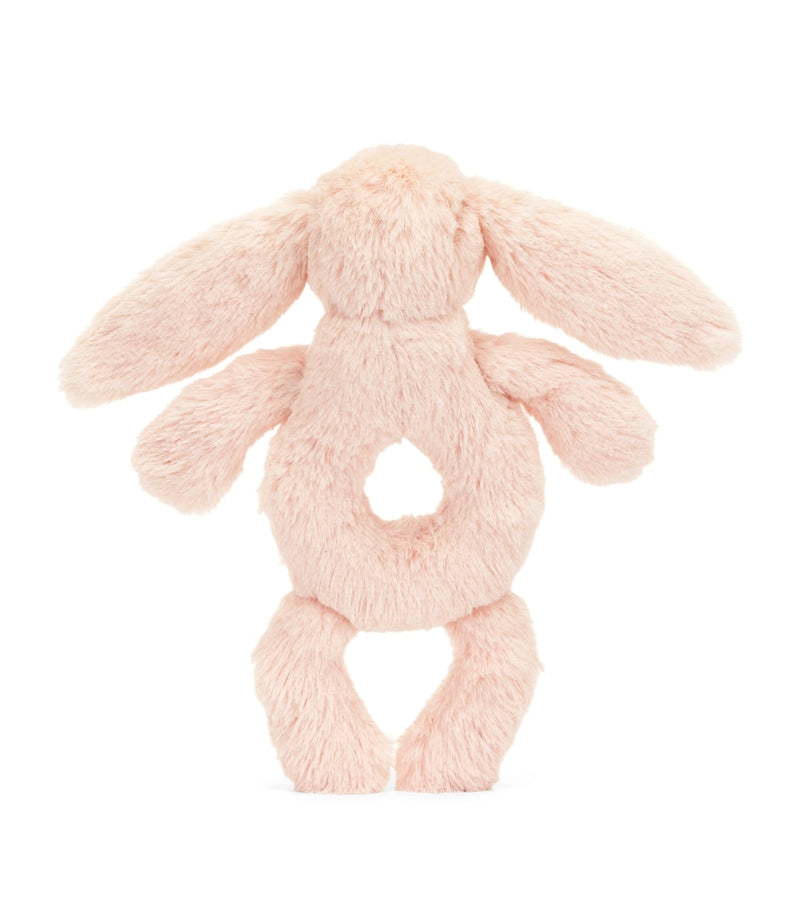 Jellycat Bashful Bunny Ring Rattle, UK version