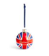 Harrods Harrods Union Jack 2026 Year Christmas Bauble- Buy online at McGrocer