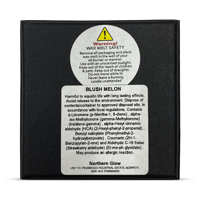 Scented wax melt blush melon 90g - British product