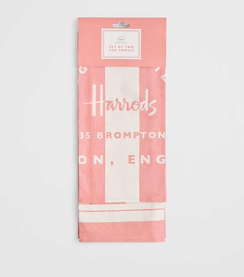 Harrods Bon Bon tea towel set of 2, UK version