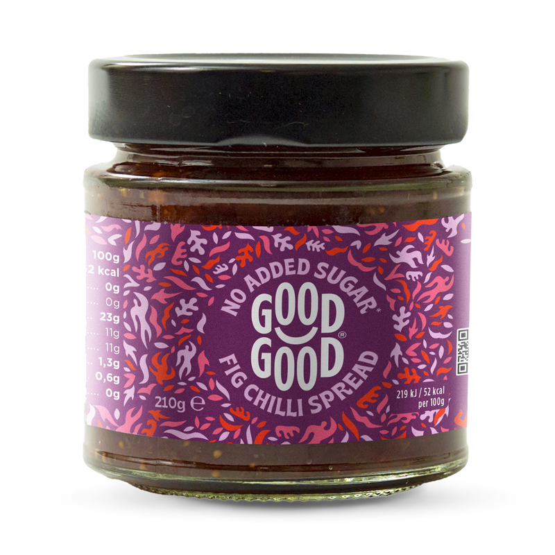 Good Good fig chili jam 210g (British brand)