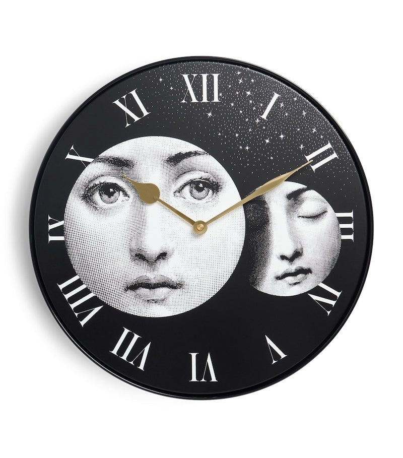 Fornasetti Eclissi wall clock 36.5cm (British brand)