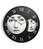 Fornasetti Eclissi wall clock 36.5cm (British brand)