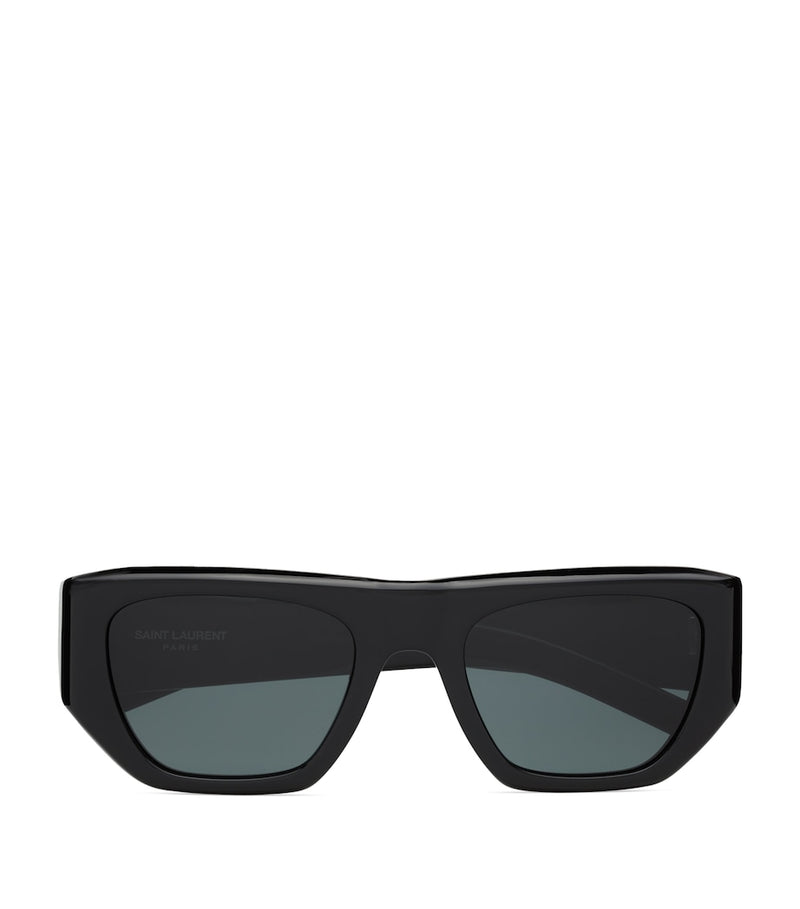 Saint Laurent SL740 pillowed square sunglasses (British brand)