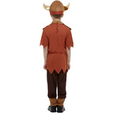 Smiffys Jungen Wikinger Kostüm braunes Oberteil Hose Hut, UK Version
