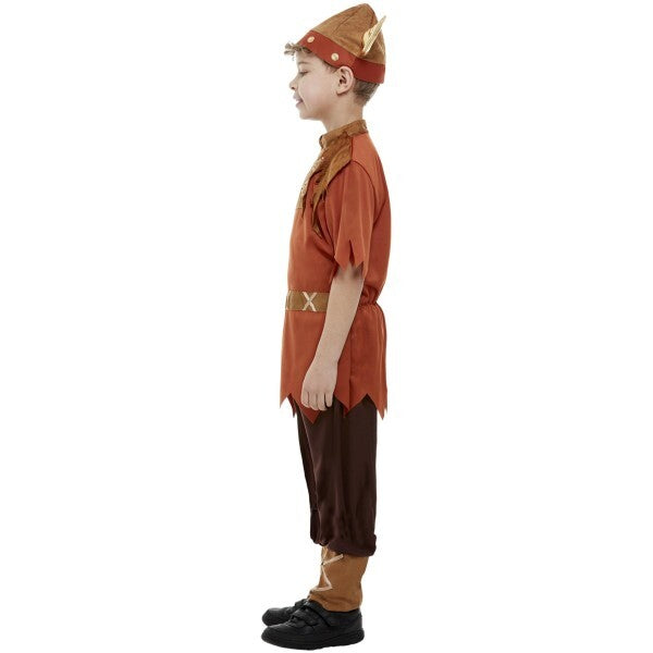 Smiffys Jungen Wikinger Kostüm braunes Oberteil Hose Hut, UK Version