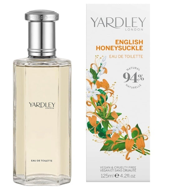 Yardley London Honeysuckle perfume 125ml (British brand)