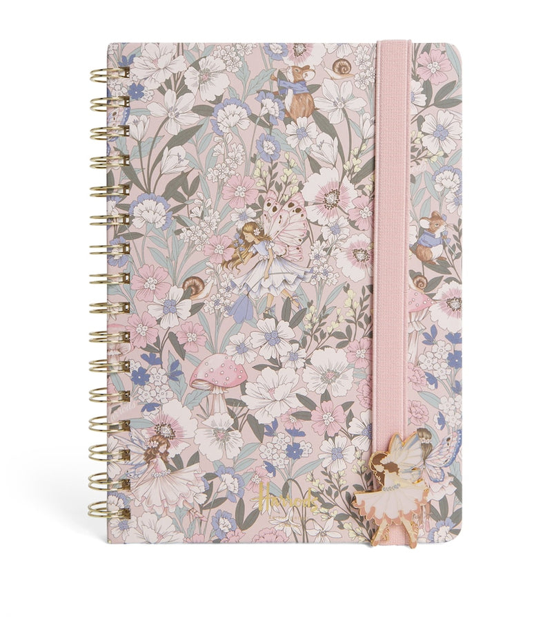 Harrods Woodland Fairy A5 notebook, UK version