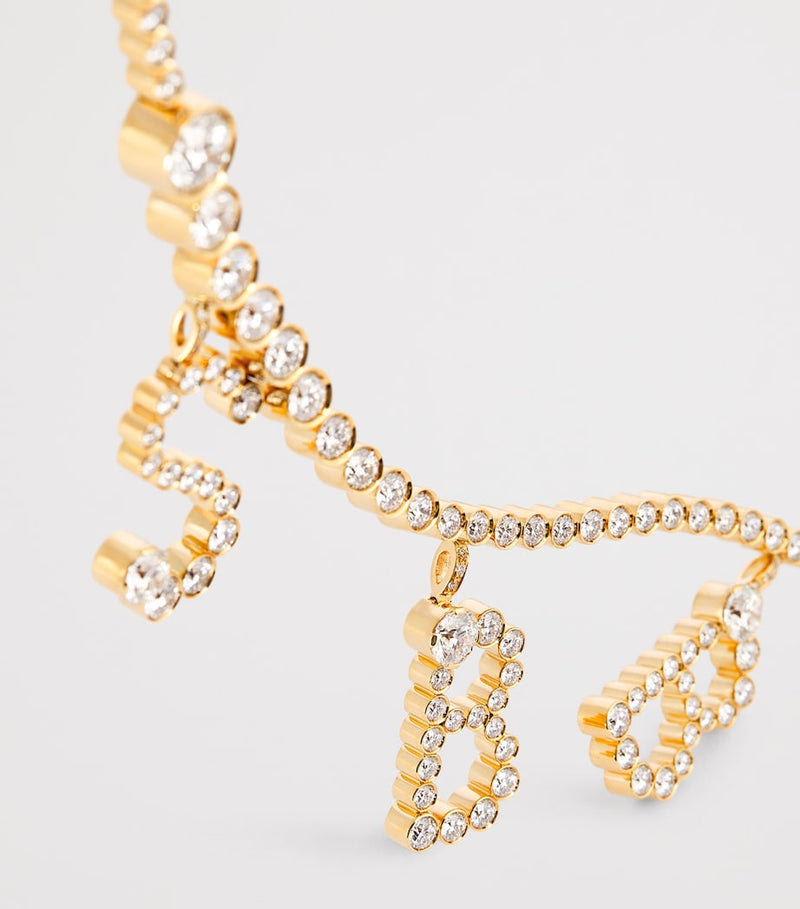 Sophie Bille Brahe yellow gold diamond necklace (British brand)