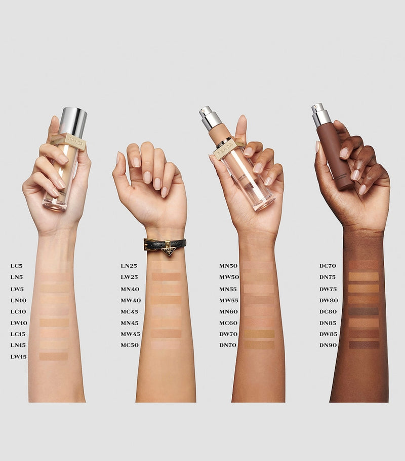 Prada Reveal Skin Optimising Foundation Refill, imported from the UK