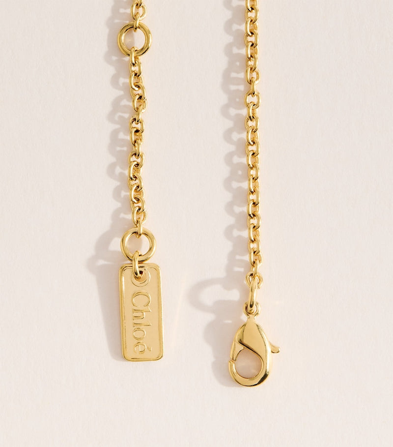 Chloé Bouquet pendant necklace floral motifs - British product