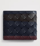 Bottega Veneta Intrecciato leather bifold wallet, imported from the UK