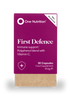 One Nutrition First Defence 30 capsules immune support supplement (British brand)