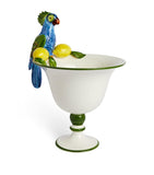 Les-Ottomans Parrot ceramic bowl 20cm, UK version
