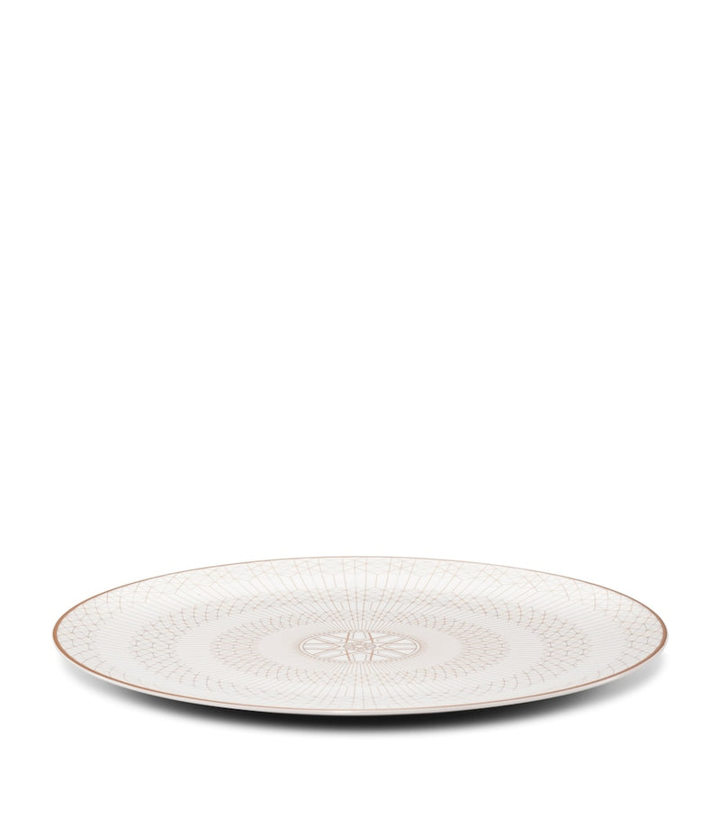 Baccarat Arcadia Gold show plate 31cm - British product