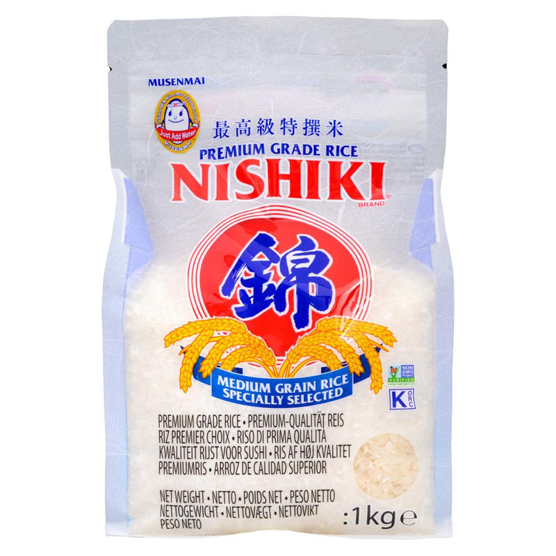 Nishiki Japanese premium grade rice 1kg - British product