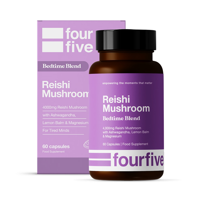 Fourfive Bedtime Blend Reishi 4000mg 60 Capsules - British product