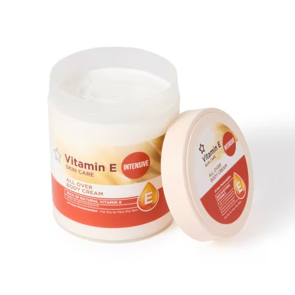 Superdrug Vitamin E body cream 475ml (British brand)