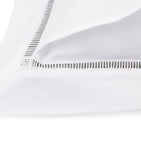 Yves Delorme Colisée Blanc pillowcase 50cm x 75cm (British brand)
