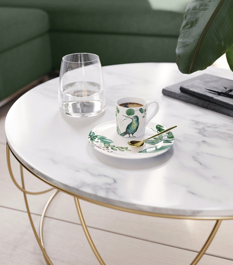 Villeroy & Boch Avarua espresso cup saucer 14cm (British brand)