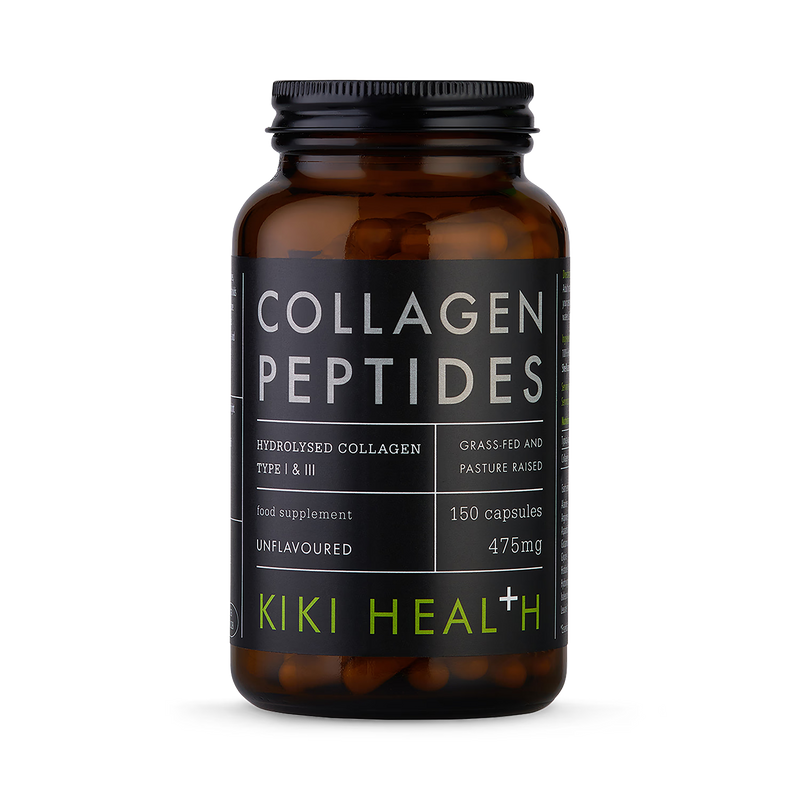 KIKI Health Bovine Collagen Peptides 150 Vegicaps (British brand)