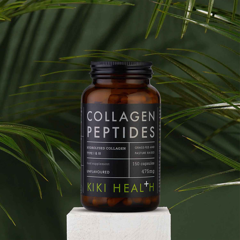 KIKI Health Bovine Collagen Peptides 150 Vegicaps (British brand)