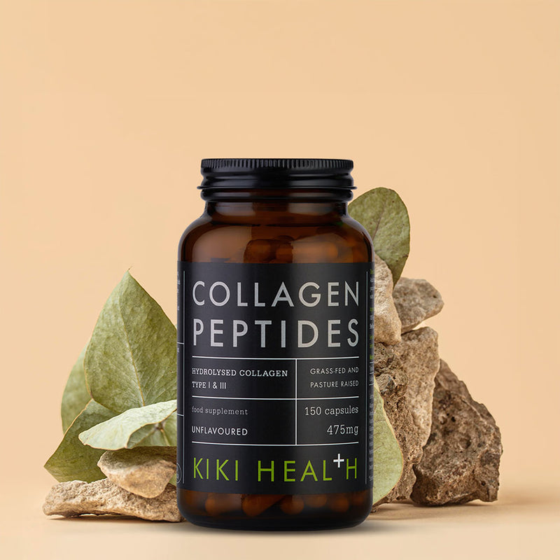 KIKI Health Bovine Collagen Peptides 150 Vegicaps (British brand)