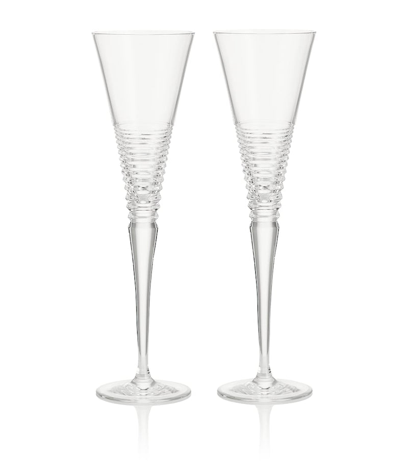 Waterford Circon champagne flutes 150ml (British brand)