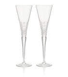 Waterford Circon champagne flutes 150ml (British brand)