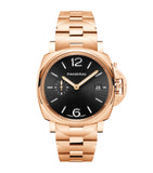 Panerai Luminor Due rose gold watch 42mm (British brand)