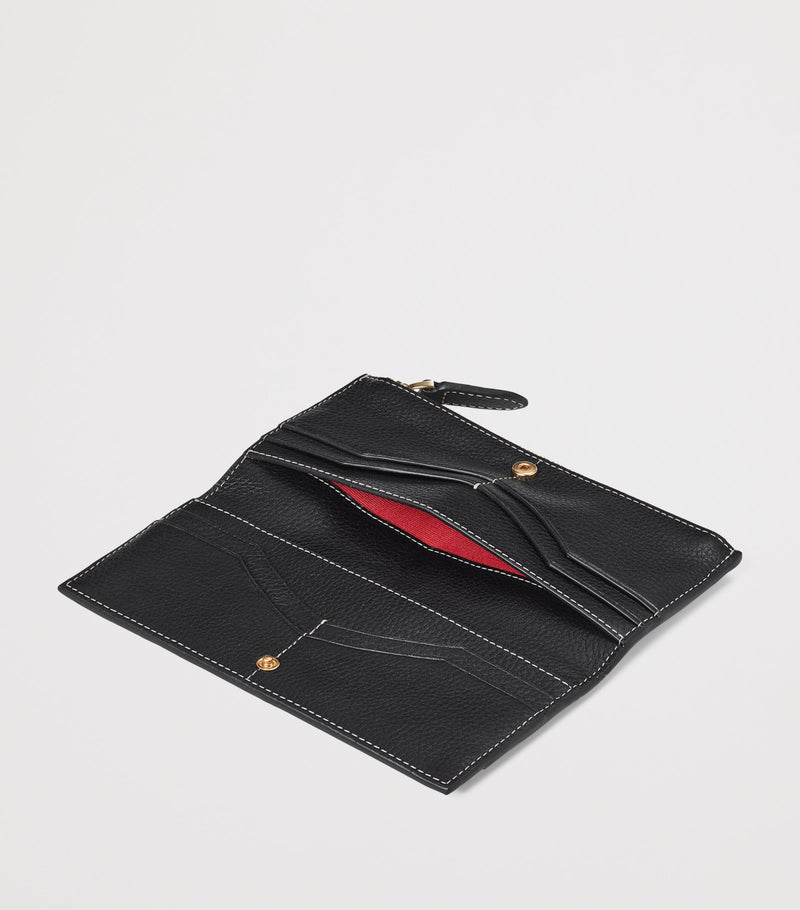 Aspinal of London large Hudson leather purse - British product