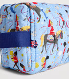 Harrods quilted Trooping the Colour wash bag (British brand)