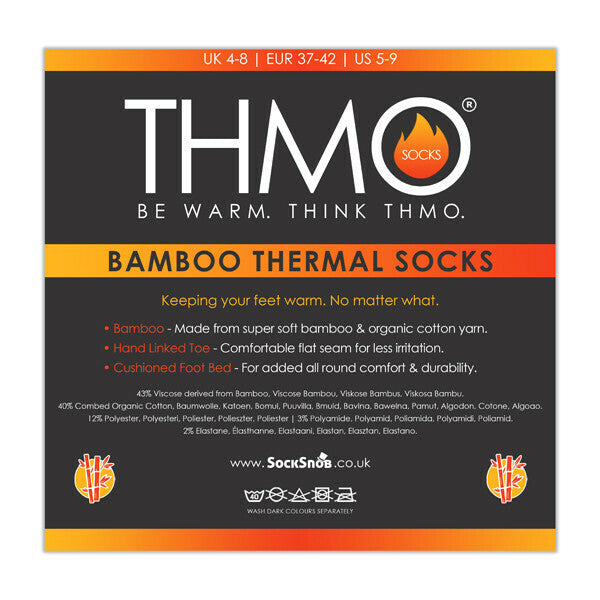 THMO Ladies Thick Warm Bamboo Thermal Socks 4-8 UK GOODS Superdrug