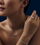 Chopard Ice Cube white gold diamond bangle - British product