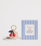 Bonpoint cherry charm necklace, imported from the UK