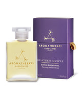 Harrods Aromatherapy Associates De-Stress Muscle Bath & Shower Oil 55ml- Buy online at McGrocer