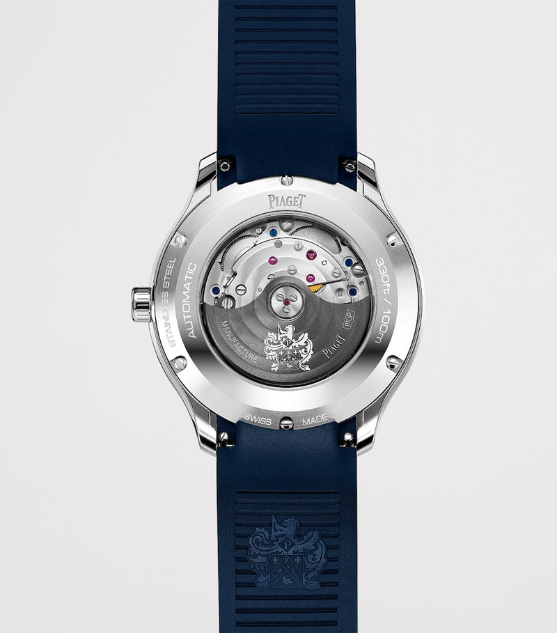 Piaget Polo Date watch 42mm blue dial stainless steel - British product