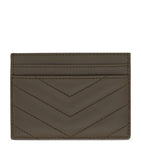 Saint Laurent Matelassé card holder, imported from the UK