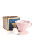 Hario V60 Ceramic Coffee Dripper Size 02 for 2-4 Cups, UK version