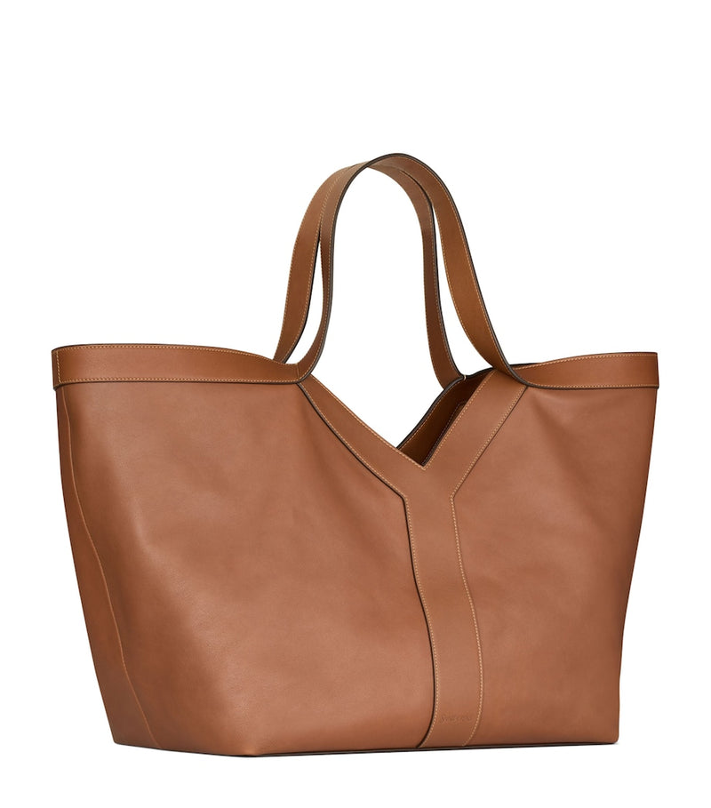 Saint Laurent Y Tote Bag grained calf leather, UK version
